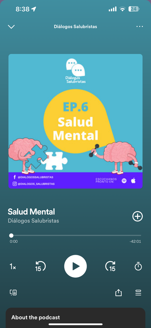 mental health podcast - screenshot